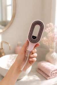 MistBrush sostenido en la mano